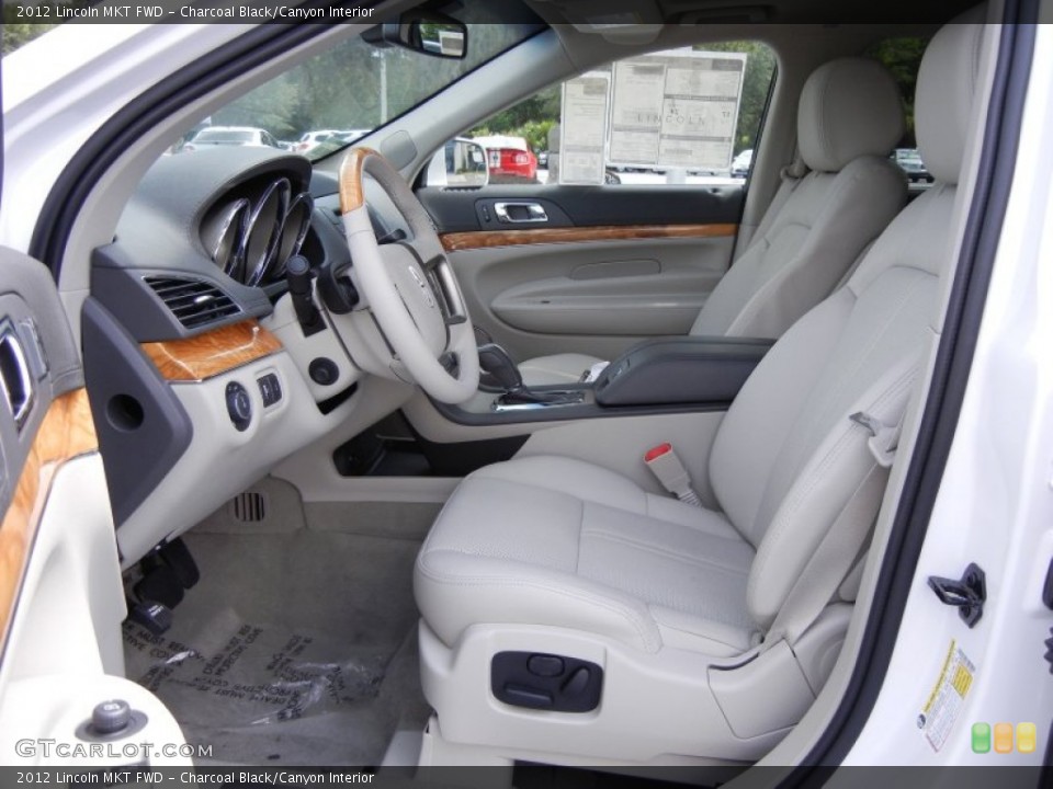 Charcoal Black/Canyon Interior Photo for the 2012 Lincoln MKT FWD #52463270