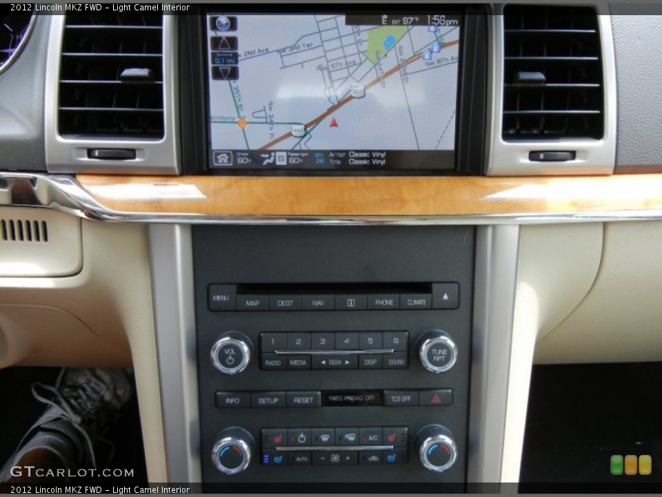 Light Camel Interior Navigation for the 2012 Lincoln MKZ FWD #52463540