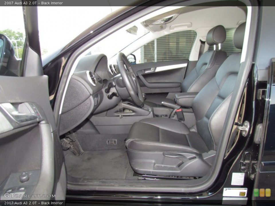 Black Interior Photo for the 2007 Audi A3 2.0T #52466360