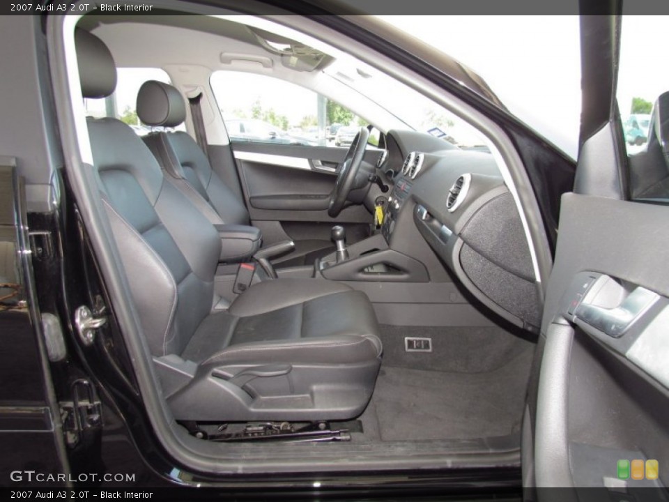 Black Interior Photo for the 2007 Audi A3 2.0T #52466375