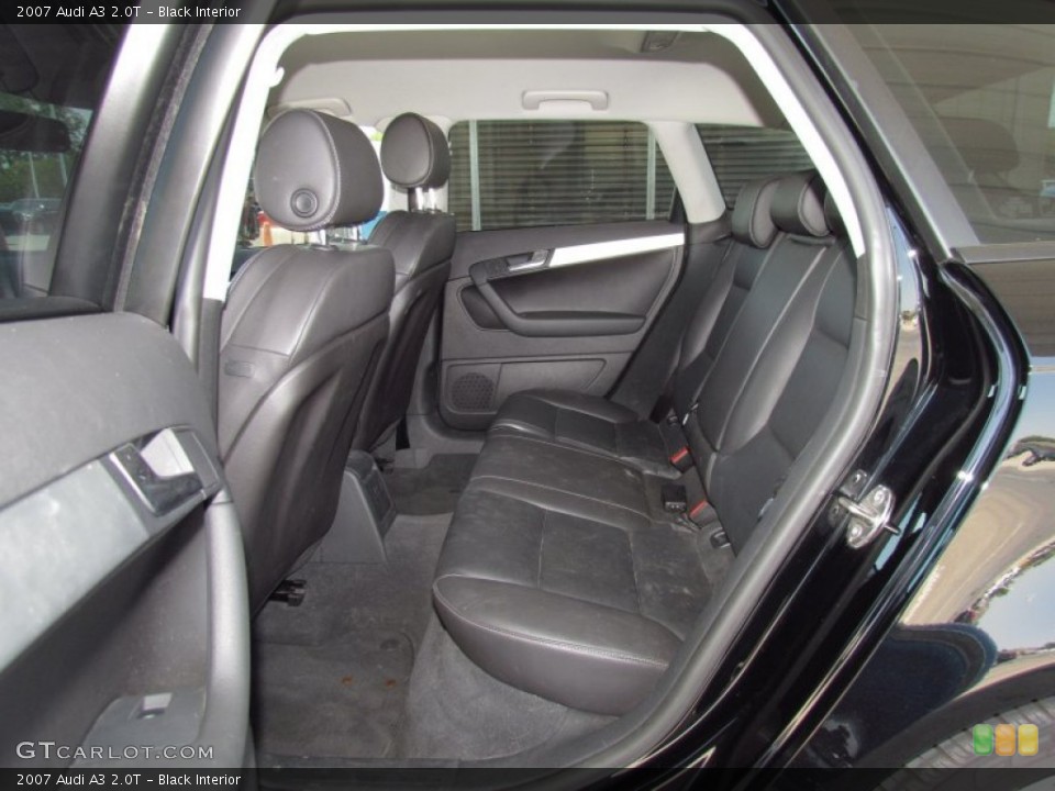 Black Interior Photo for the 2007 Audi A3 2.0T #52466405