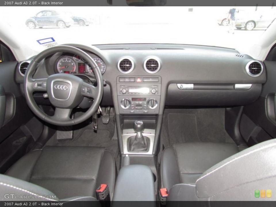 Black Interior Dashboard for the 2007 Audi A3 2.0T #52466435