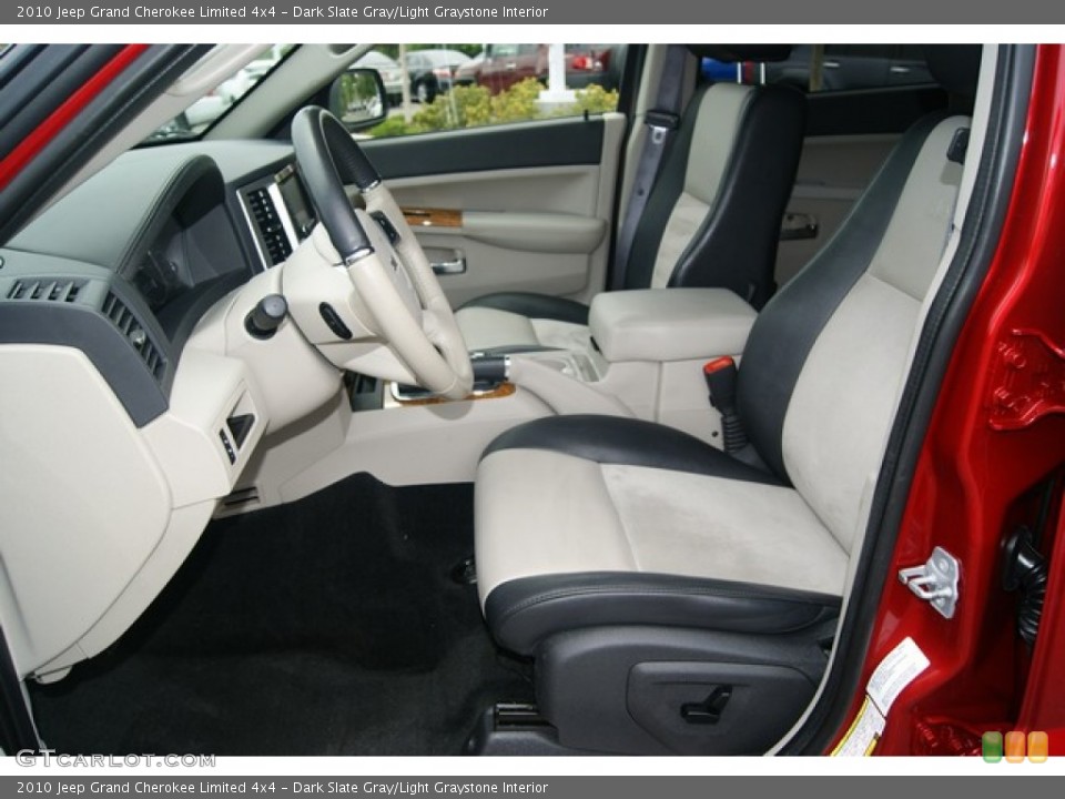 Dark Slate Gray/Light Graystone Interior Photo for the 2010 Jeep Grand Cherokee Limited 4x4 #52466513