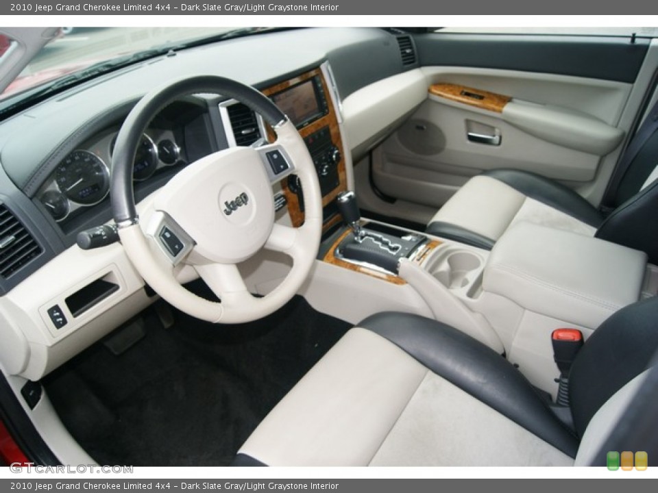 Dark Slate Gray/Light Graystone Interior Photo for the 2010 Jeep Grand Cherokee Limited 4x4 #52466531