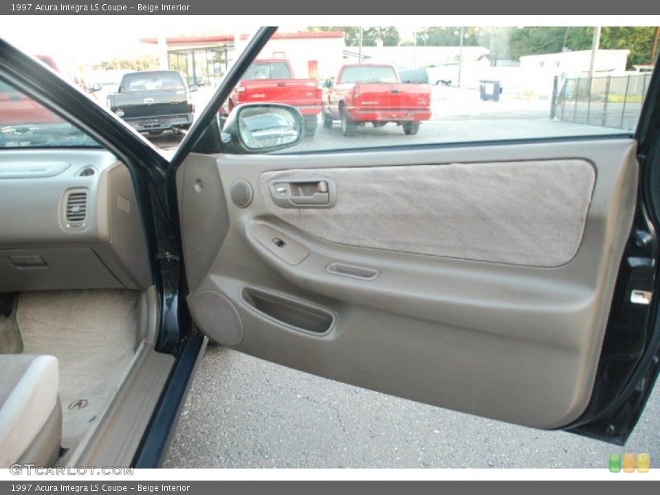 Beige Interior Door Panel for the 1997 Acura Integra LS Coupe #52467509