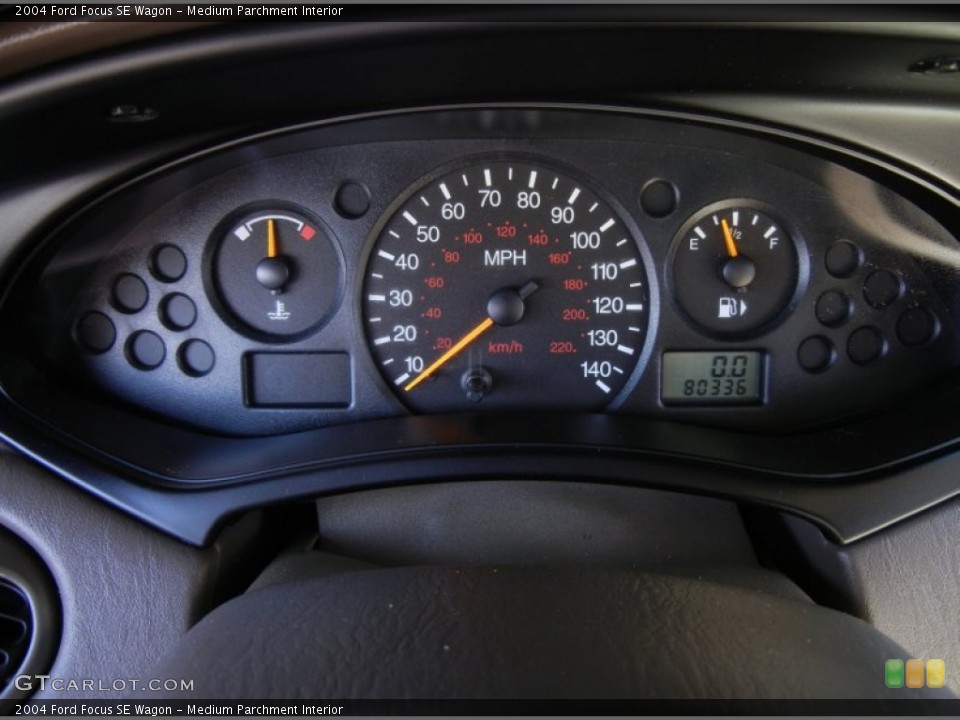 Medium Parchment Interior Gauges for the 2004 Ford Focus SE Wagon #52467839