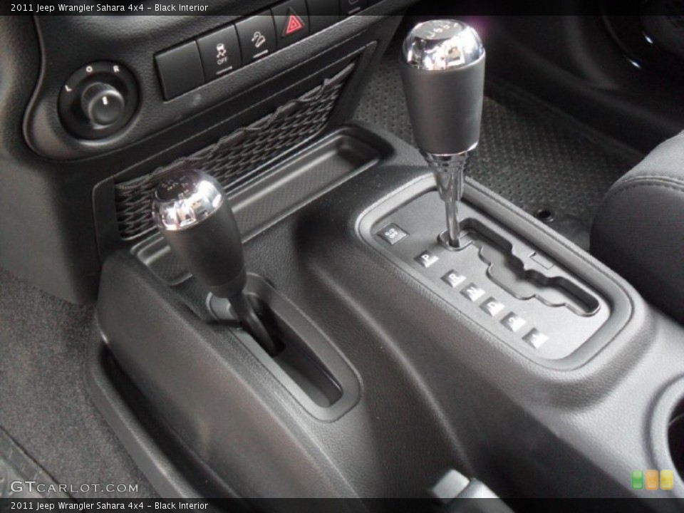 Black Interior Transmission for the 2011 Jeep Wrangler Sahara 4x4 #52470323