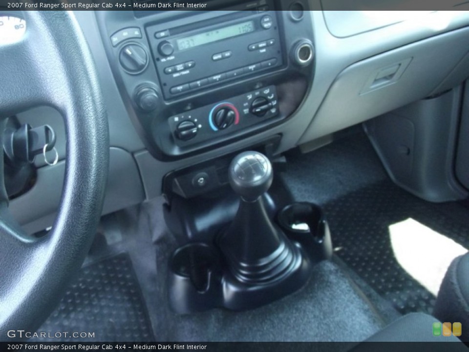 Medium Dark Flint Interior Transmission for the 2007 Ford Ranger Sport Regular Cab 4x4 #52470938