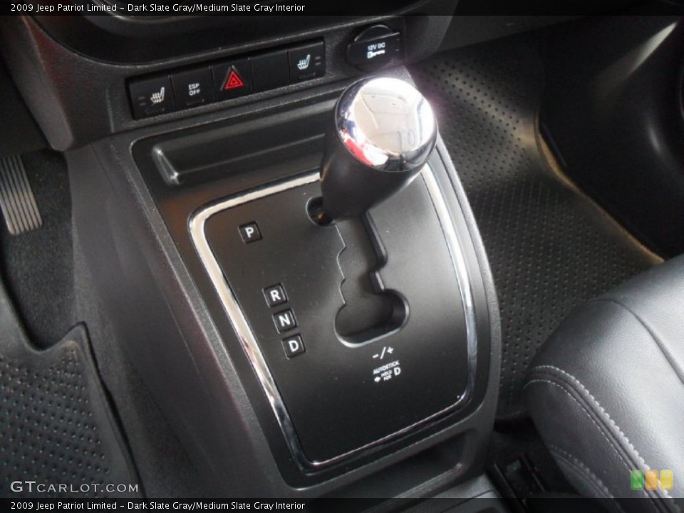 Dark Slate Gray/Medium Slate Gray Interior Transmission for the 2009 Jeep Patriot Limited #52471790