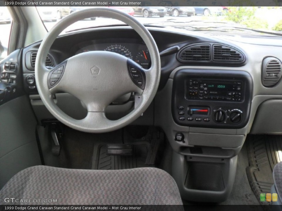 Mist Gray Interior Dashboard for the 1999 Dodge Grand Caravan  #52472258