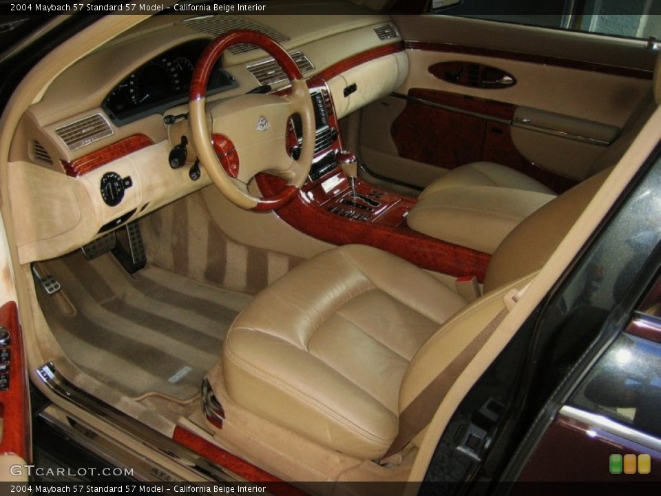 California Beige Interior Prime Interior for the 2004 Maybach 57  #52472876