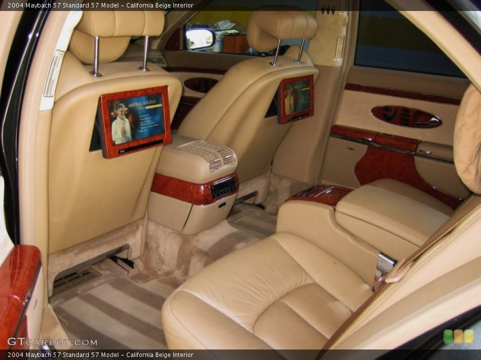 California Beige Interior Photo for the 2004 Maybach 57  #52472900