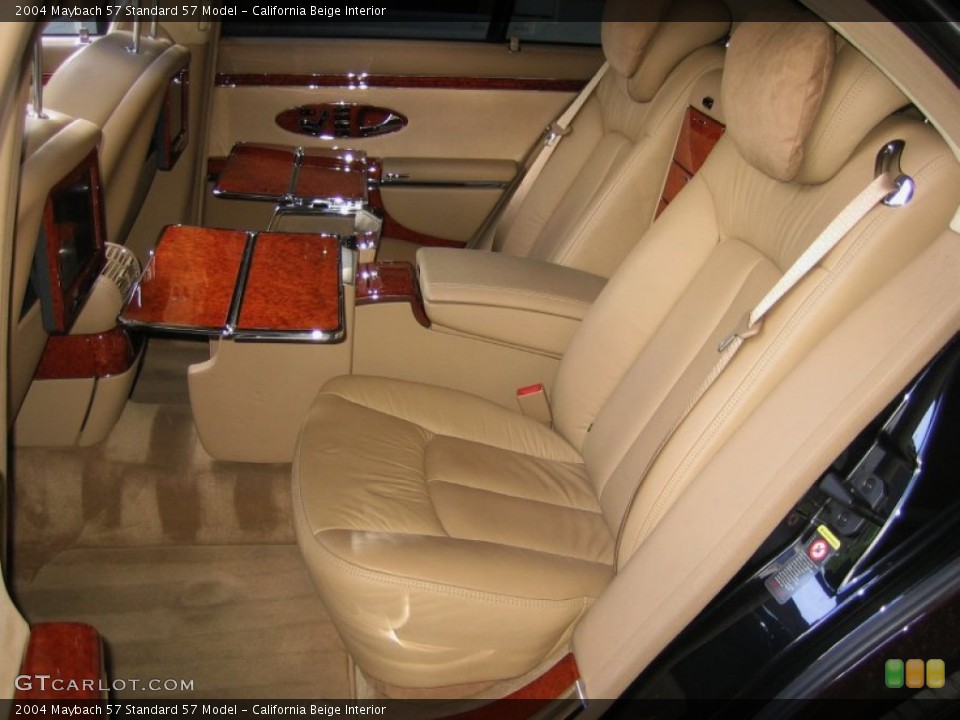 California Beige Interior Photo for the 2004 Maybach 57  #52472921