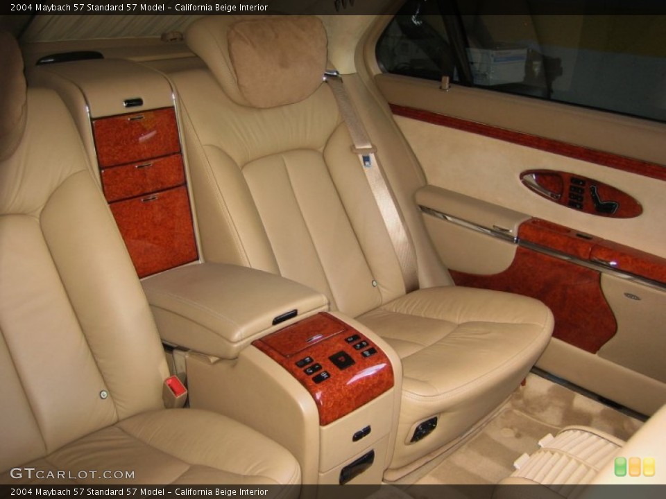California Beige Interior Photo for the 2004 Maybach 57  #52472945