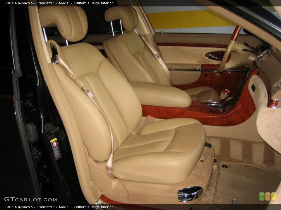 California Beige Interior Photo for the 2004 Maybach 57  #52472993