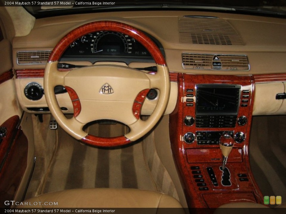 California Beige Interior Dashboard for the 2004 Maybach 57  #52473020