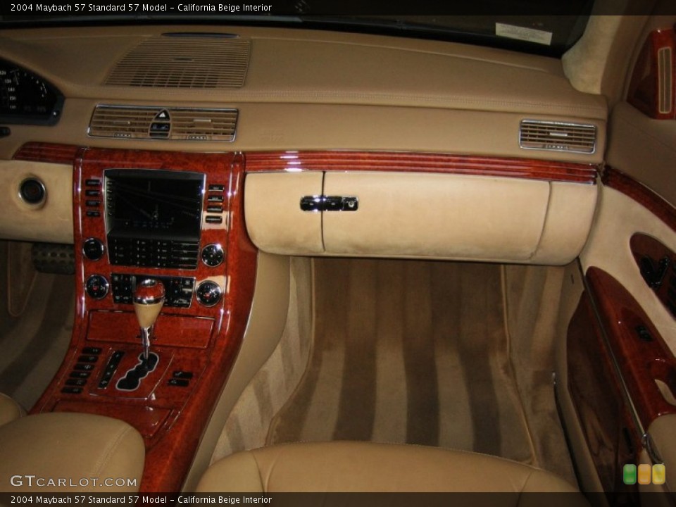 California Beige Interior Dashboard for the 2004 Maybach 57  #52473035