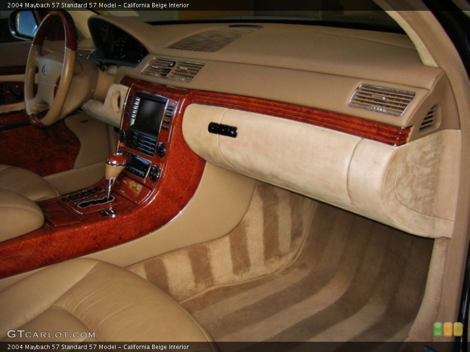 California Beige Interior Dashboard for the 2004 Maybach 57  #52473065