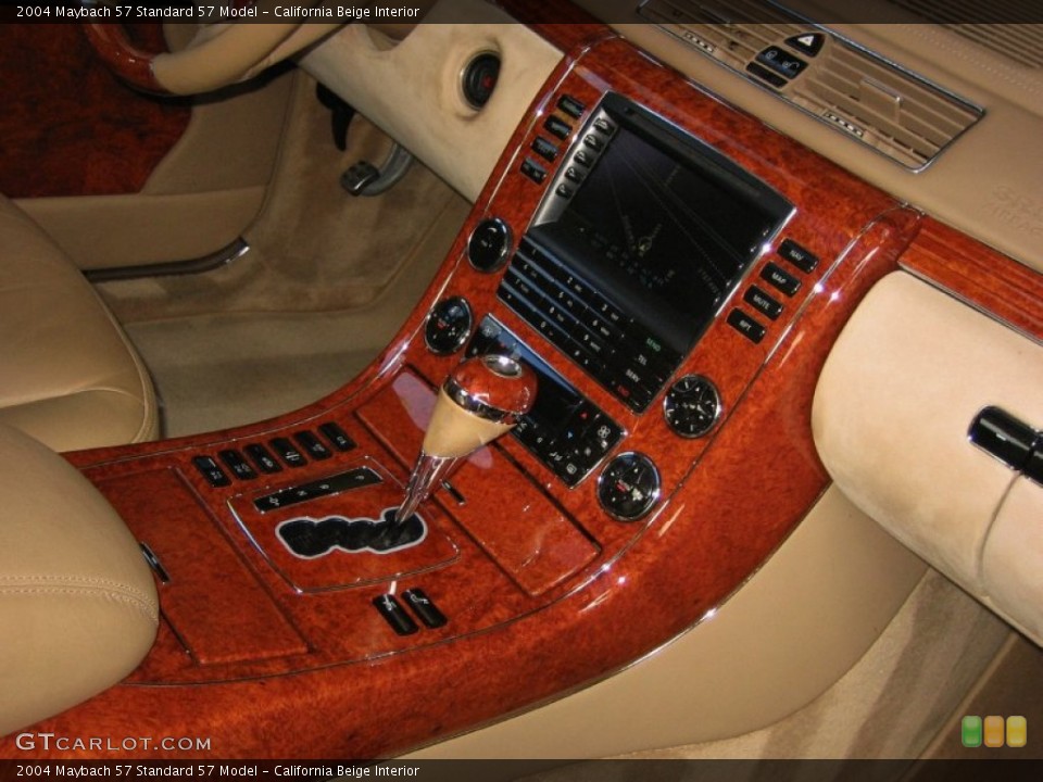 California Beige Interior Controls for the 2004 Maybach 57  #52473080