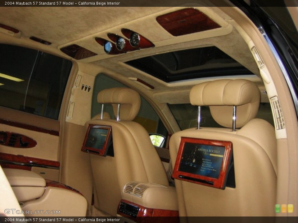 California Beige Interior Photo for the 2004 Maybach 57  #52473158