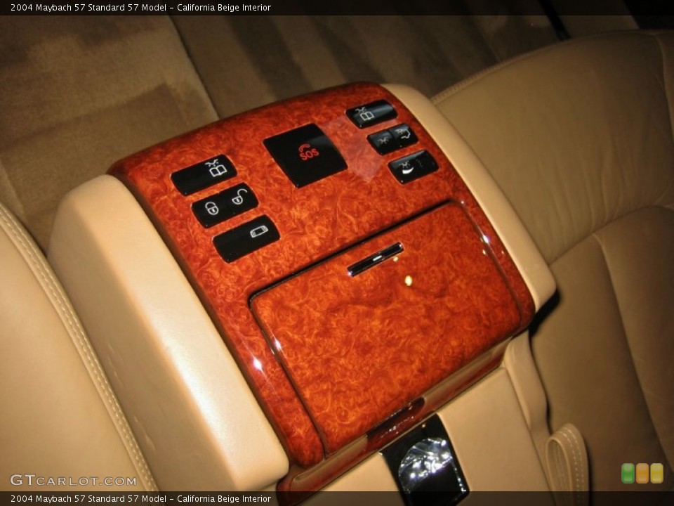 California Beige Interior Controls for the 2004 Maybach 57  #52473248