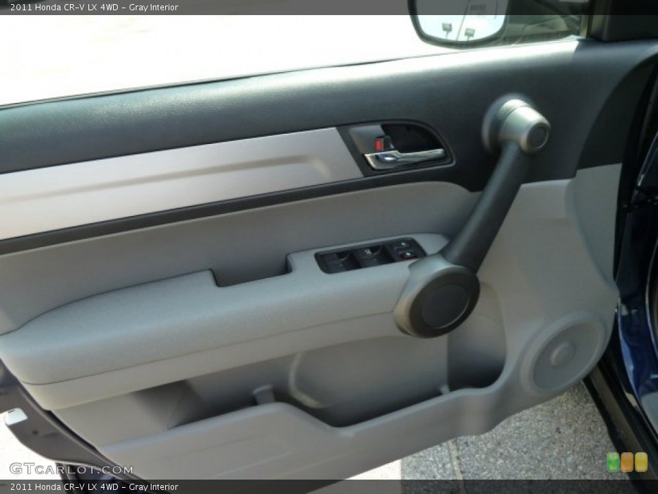 Gray Interior Door Panel for the 2011 Honda CR-V LX 4WD #52474280