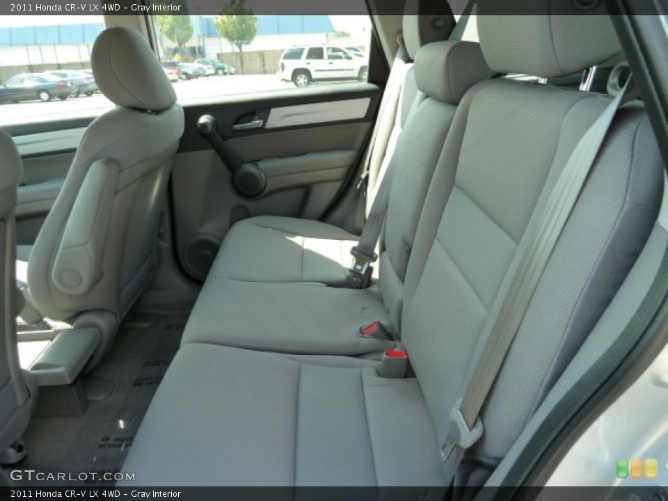 Gray Interior Photo for the 2011 Honda CR-V LX 4WD #52474511