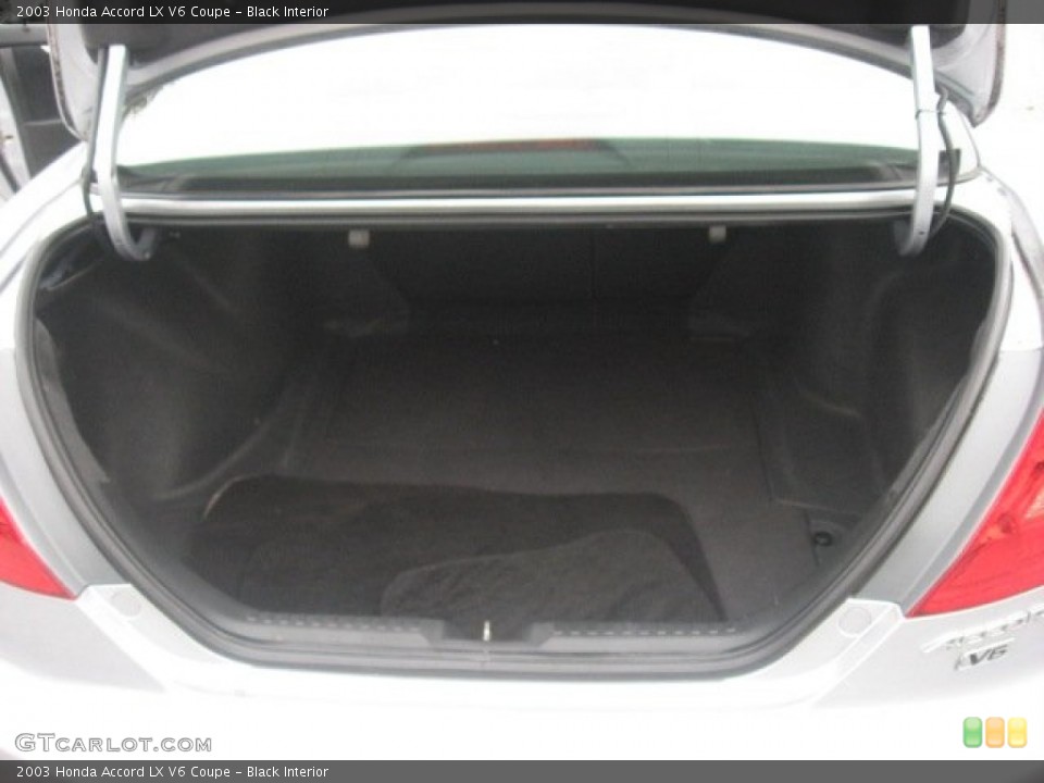 Black Interior Trunk for the 2003 Honda Accord LX V6 Coupe #52474640