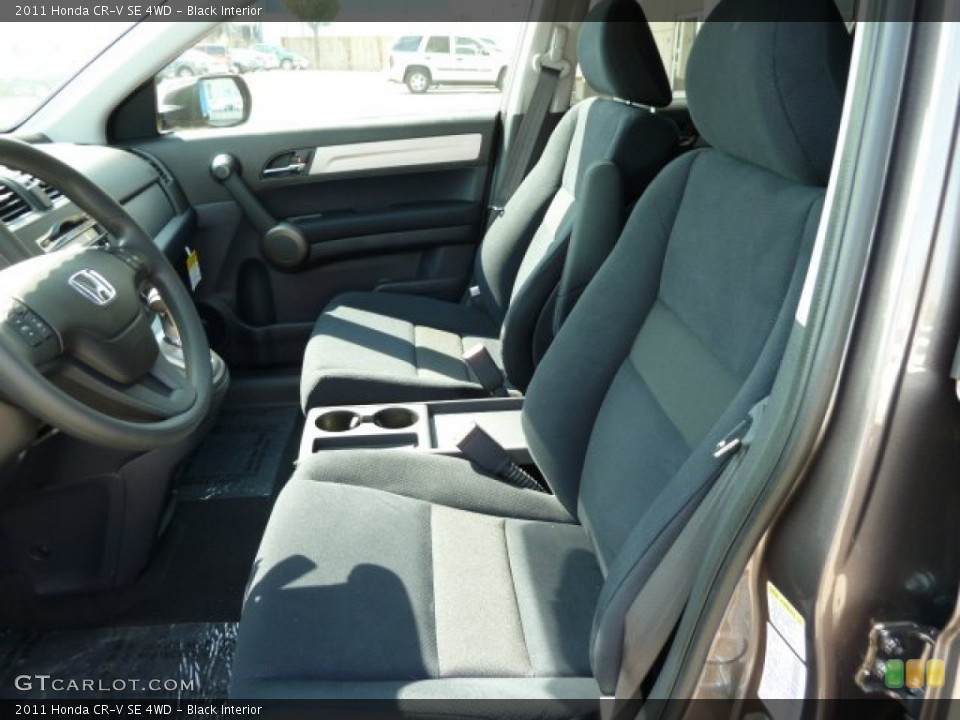 Black Interior Photo for the 2011 Honda CR-V SE 4WD #52474772