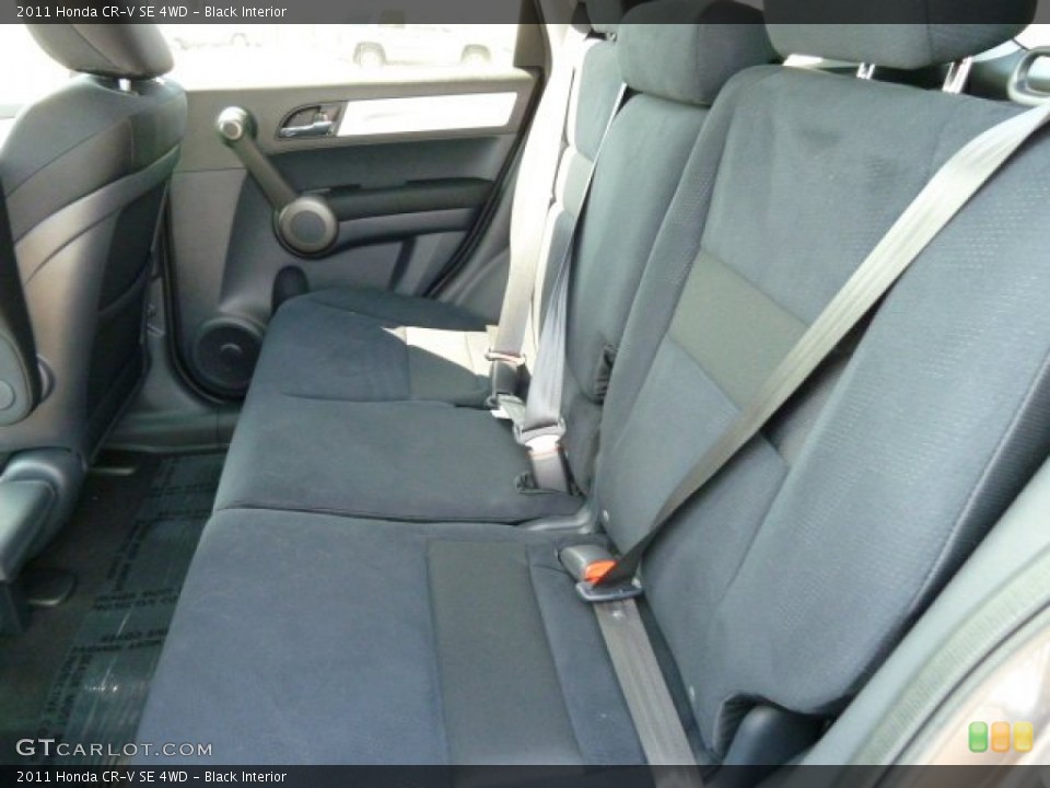 Black Interior Photo for the 2011 Honda CR-V SE 4WD #52474788