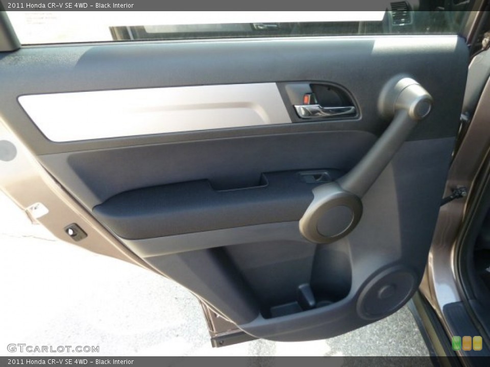 Black Interior Door Panel for the 2011 Honda CR-V SE 4WD #52474814