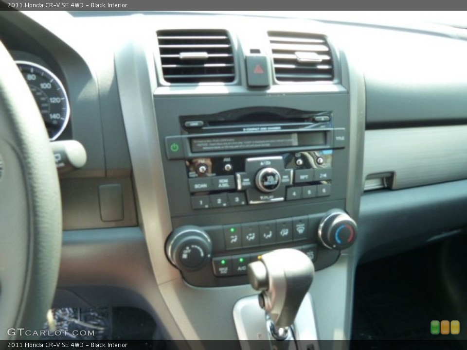 Black Interior Controls for the 2011 Honda CR-V SE 4WD #52474886