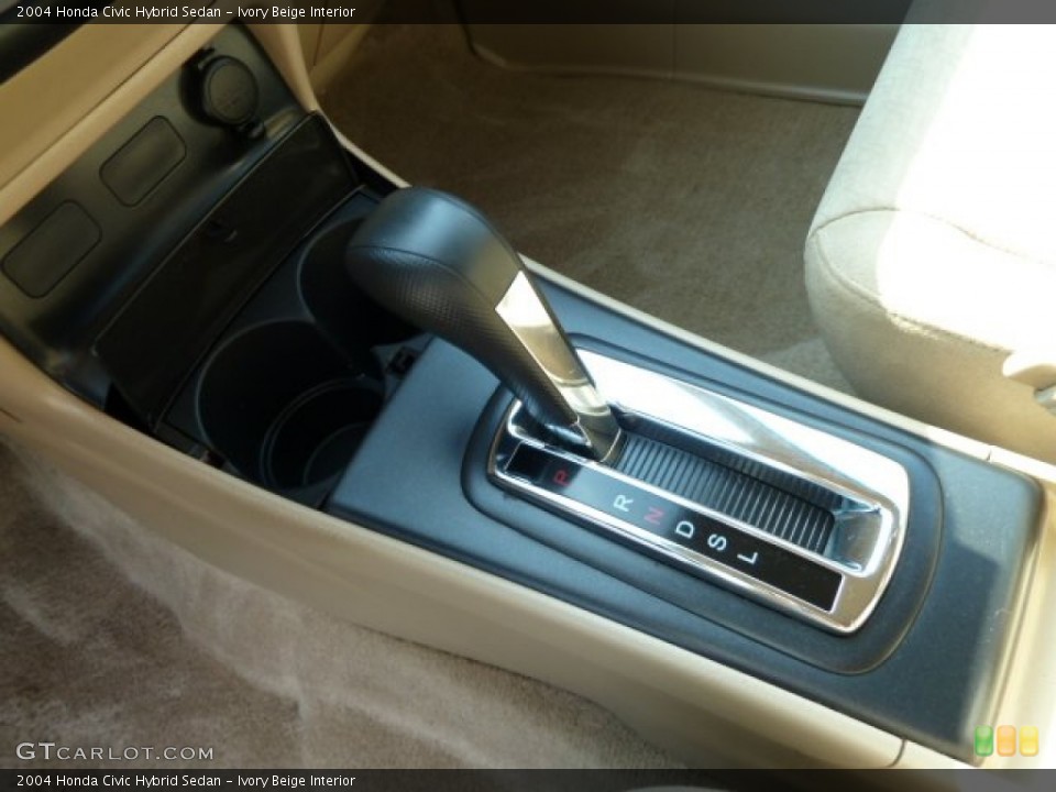 Ivory Beige Interior Transmission for the 2004 Honda Civic Hybrid Sedan #52475690