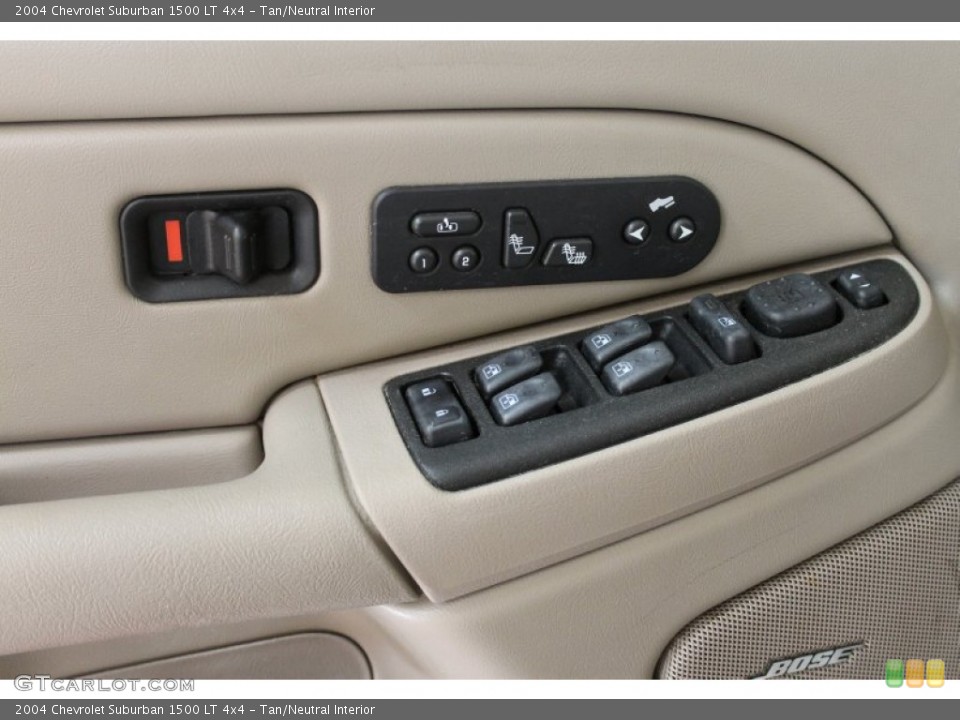 Tan/Neutral Interior Controls for the 2004 Chevrolet Suburban 1500 LT 4x4 #52480958