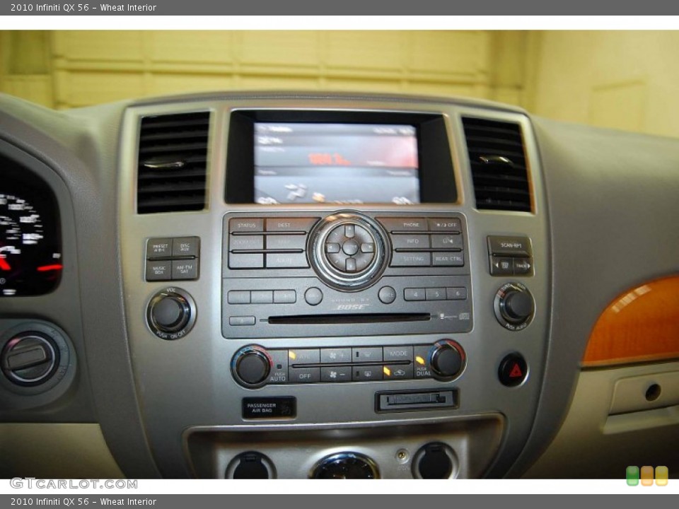 Wheat Interior Controls for the 2010 Infiniti QX 56 #52481873