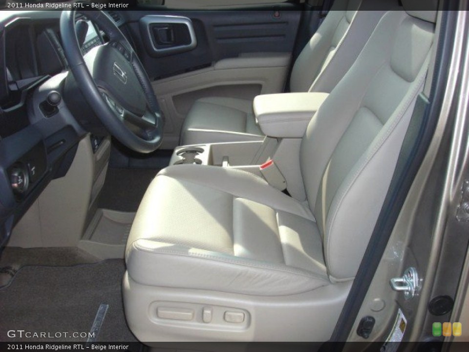 Beige Interior Photo for the 2011 Honda Ridgeline RTL #52483799
