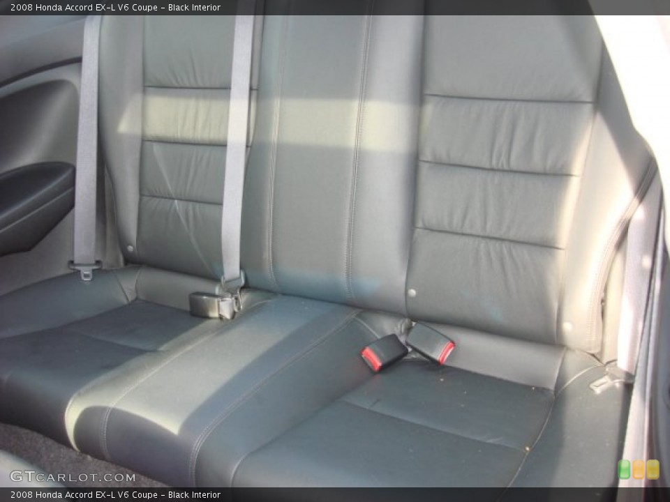 Black Interior Photo for the 2008 Honda Accord EX-L V6 Coupe #52485122