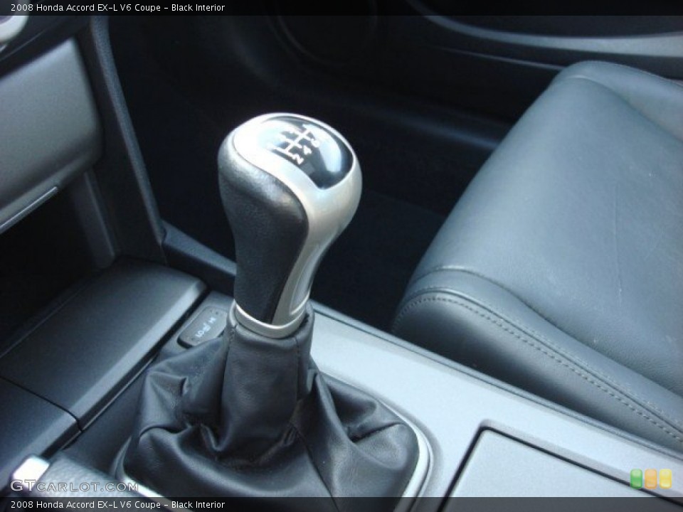 Black Interior Transmission for the 2008 Honda Accord EX-L V6 Coupe #52485185