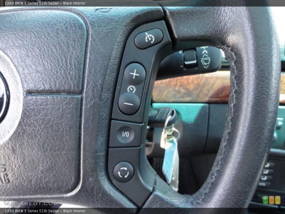 Black Interior Controls for the 1999 BMW 5 Series 528i Sedan #52486328