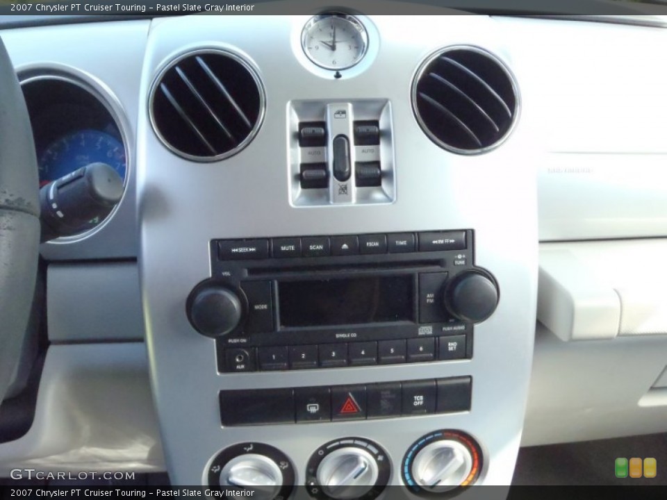 Pastel Slate Gray Interior Controls for the 2007 Chrysler PT Cruiser Touring #52487255