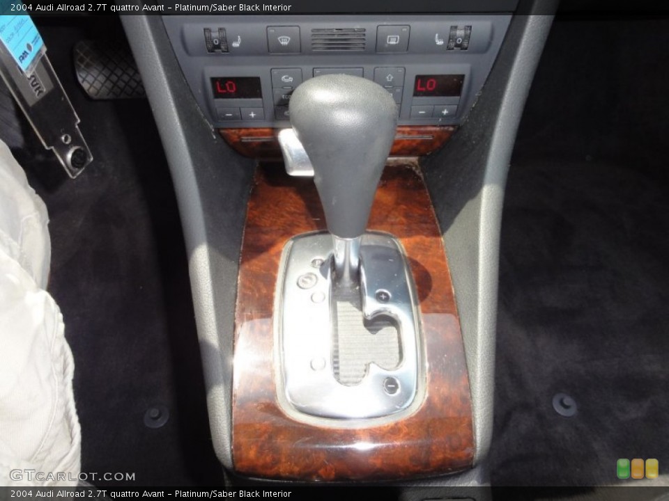 Platinum/Saber Black Interior Transmission for the 2004 Audi Allroad 2.7T quattro Avant #52488533
