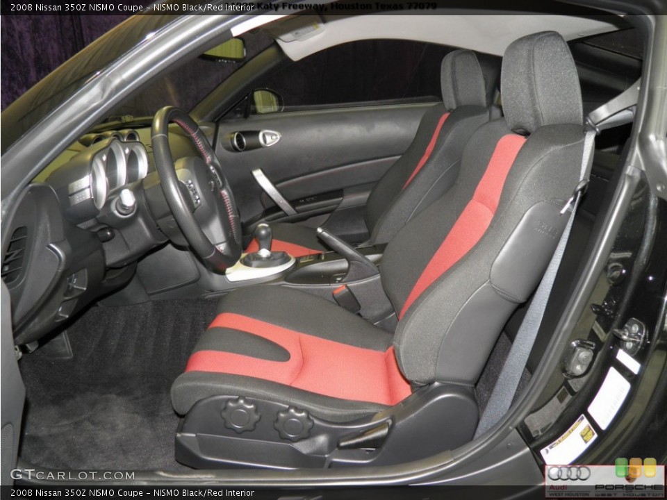 NISMO Black/Red Interior Photo for the 2008 Nissan 350Z NISMO Coupe #52490255