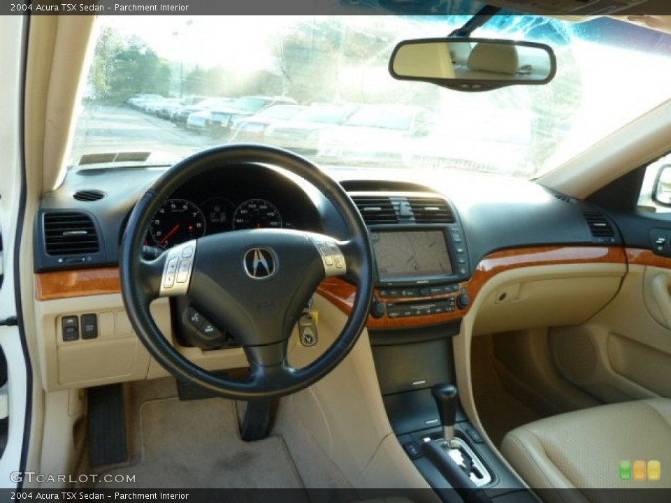 Parchment Interior Dashboard for the 2004 Acura TSX Sedan #52490318