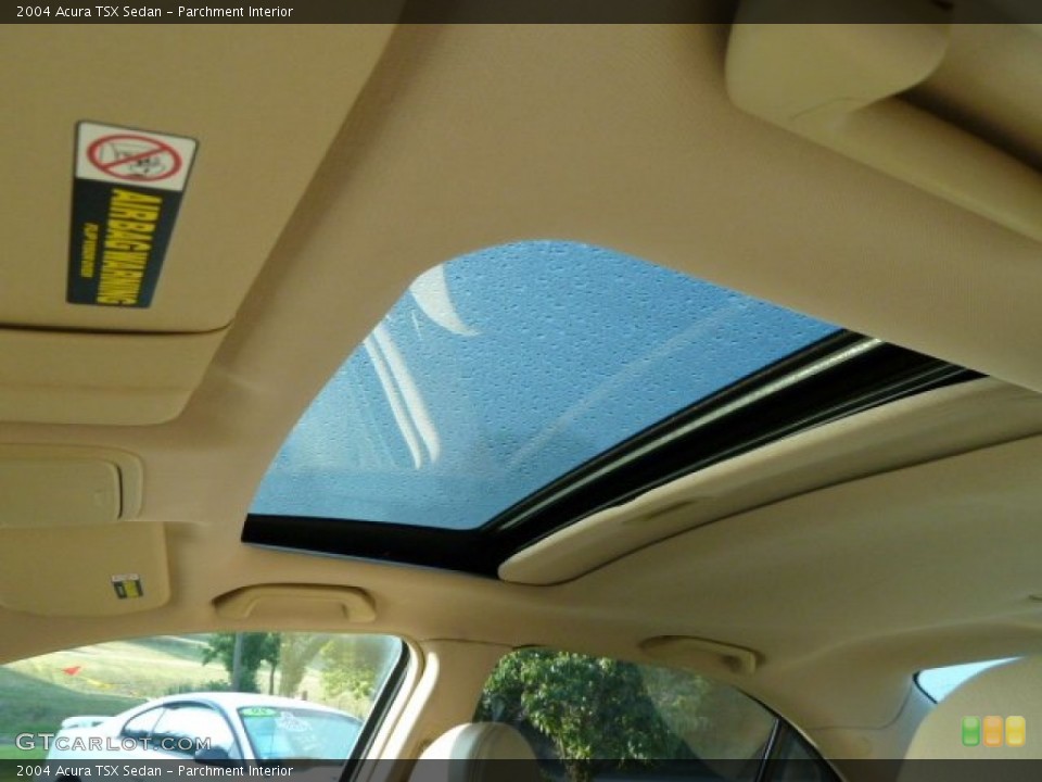 Parchment Interior Sunroof for the 2004 Acura TSX Sedan #52490345