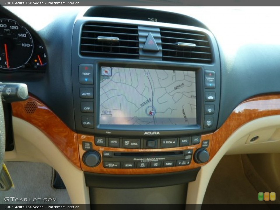 Parchment Interior Navigation for the 2004 Acura TSX Sedan #52490360