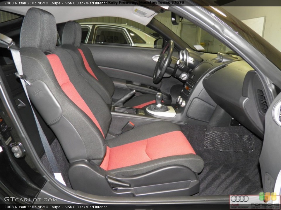 NISMO Black/Red Interior Photo for the 2008 Nissan 350Z NISMO Coupe #52490546