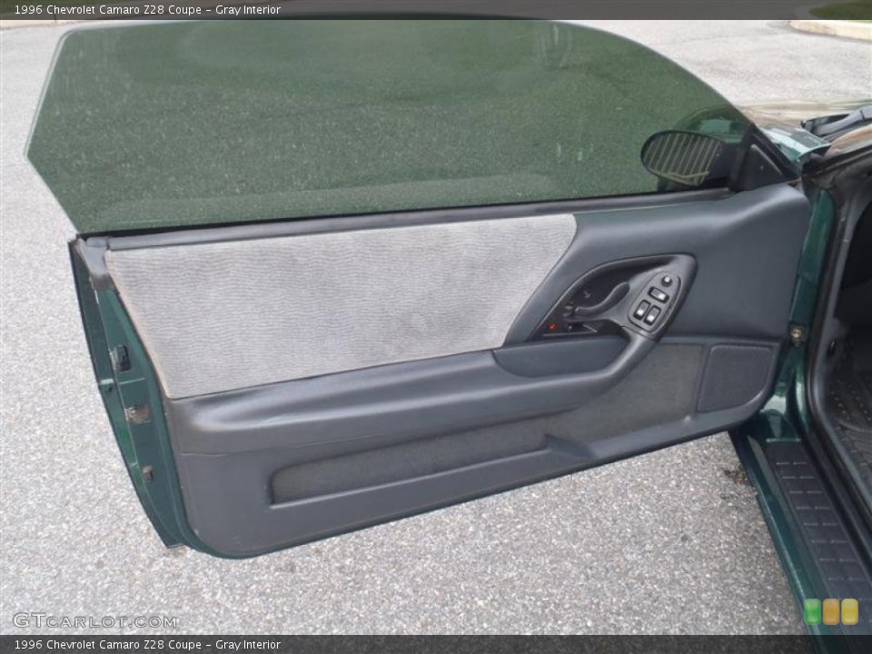 Gray Interior Door Panel for the 1996 Chevrolet Camaro Z28 Coupe #52490951