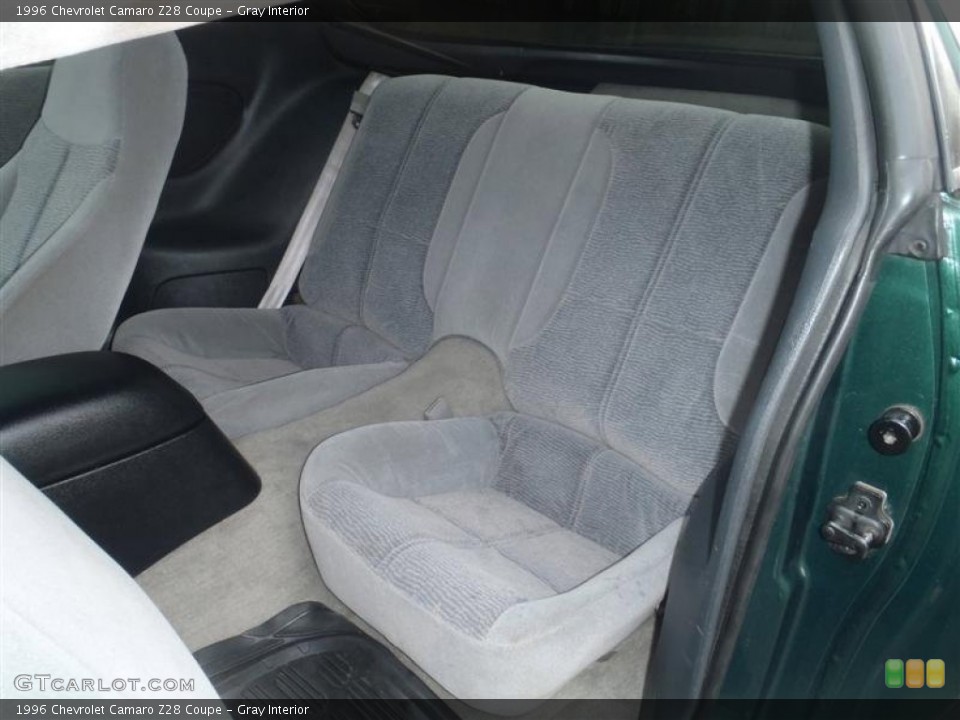 Gray Interior Photo for the 1996 Chevrolet Camaro Z28 Coupe #52490978