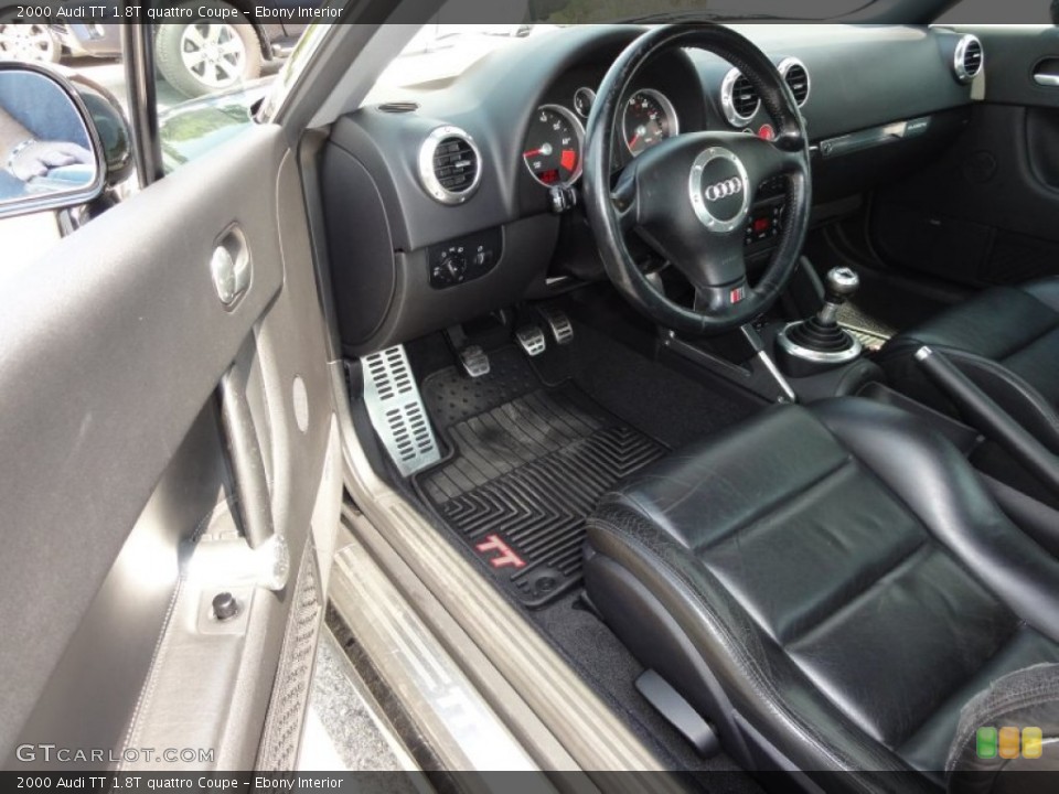 Ebony Interior Dashboard for the 2000 Audi TT 1.8T quattro Coupe #52491626