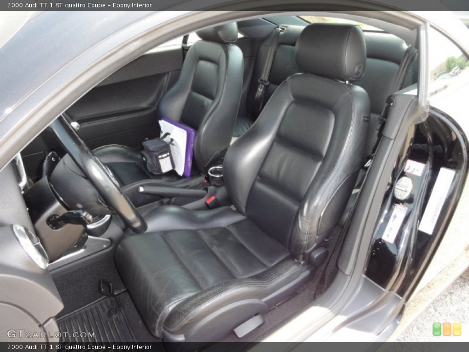 Ebony Interior Photo for the 2000 Audi TT 1.8T quattro Coupe #52491731